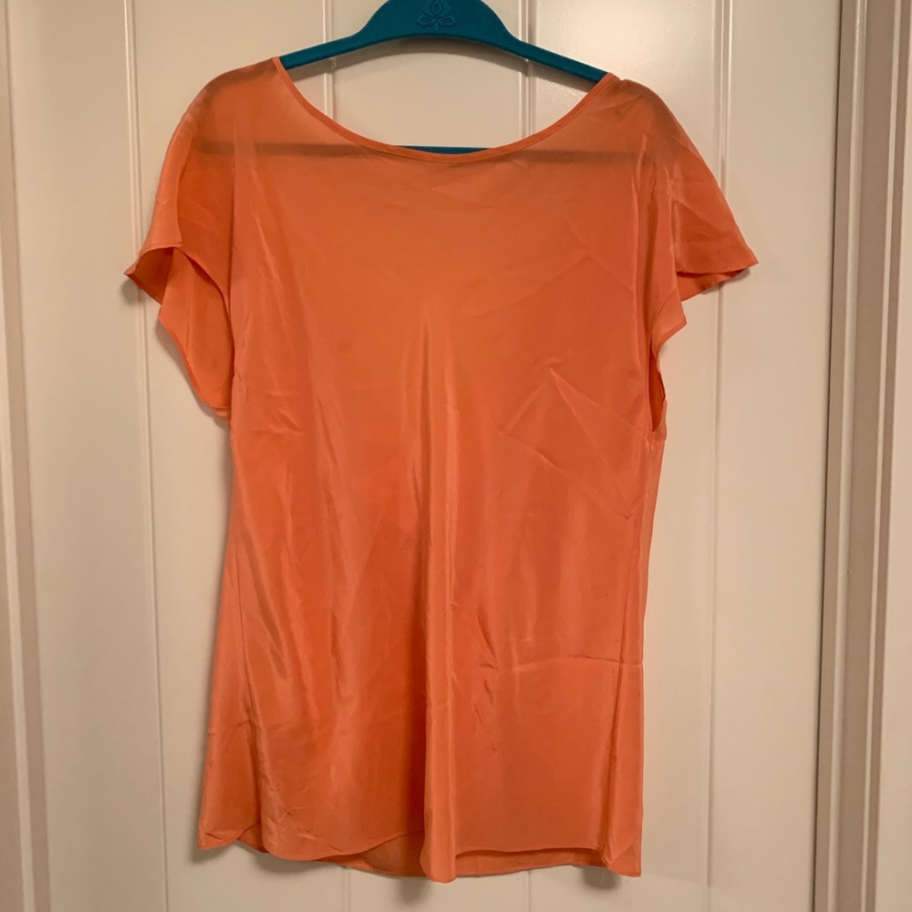 🍑 HOST PICK 🍑 Club Monaco Bright Peach Blouse